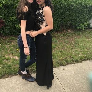 Black prom dress